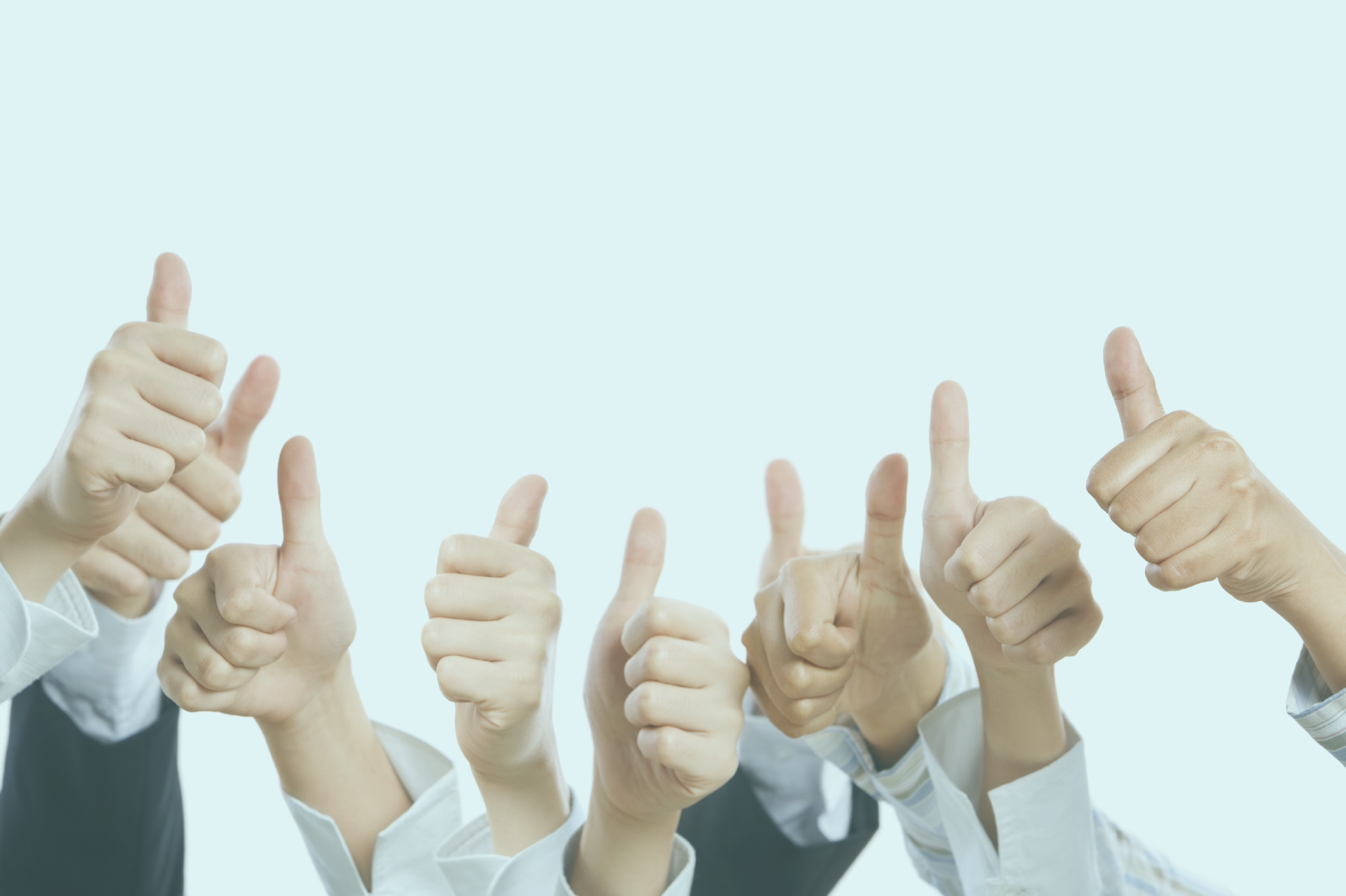 Picture of 9 thumbs up