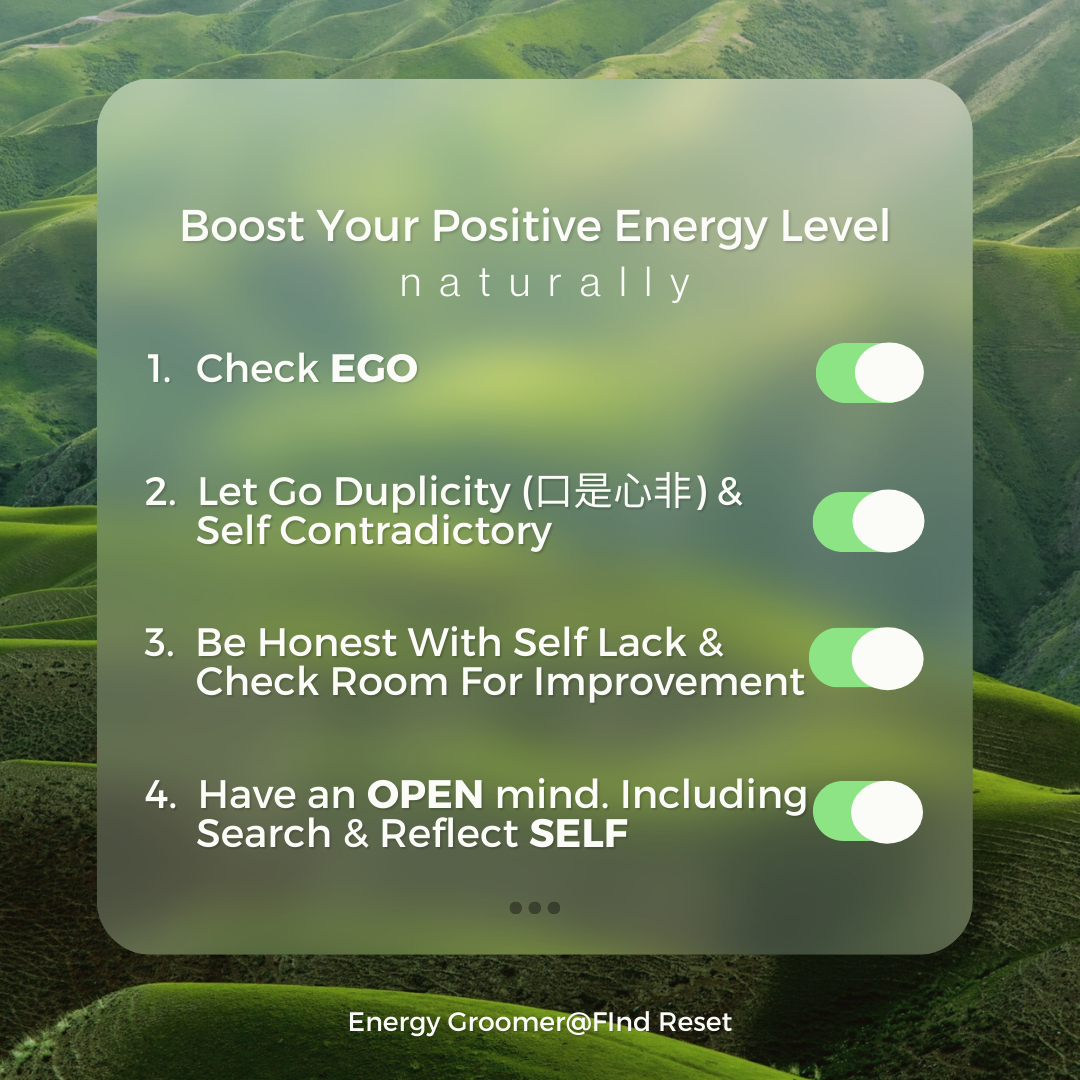 Boost Your Positive Energy Level